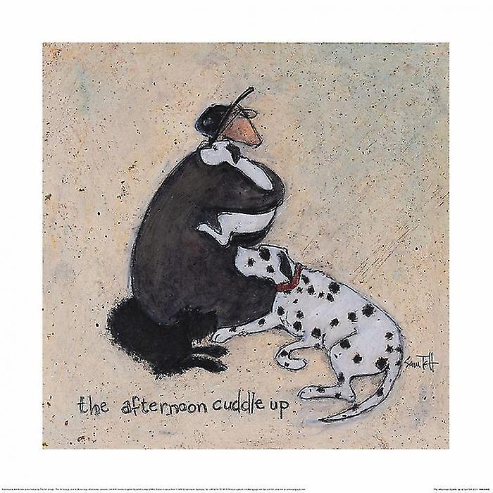 Sam Toft The Afternoon Cuddle Up Wall Art