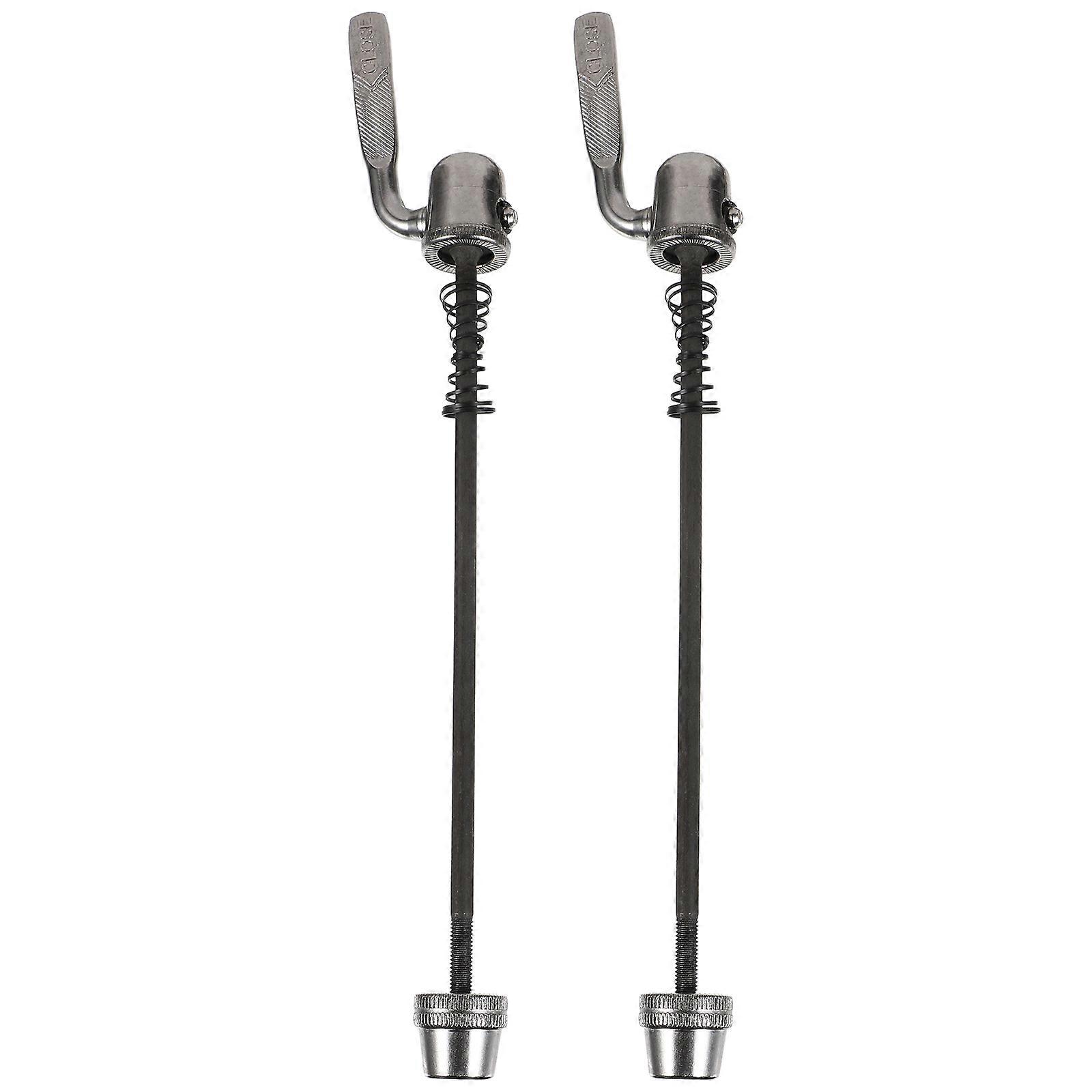 Quick Release Steel Skewers for Rear Wheel Bike Trainer – Durable Replacement Axle for Easy Installation, Compatible with Mountain and Road Bikes