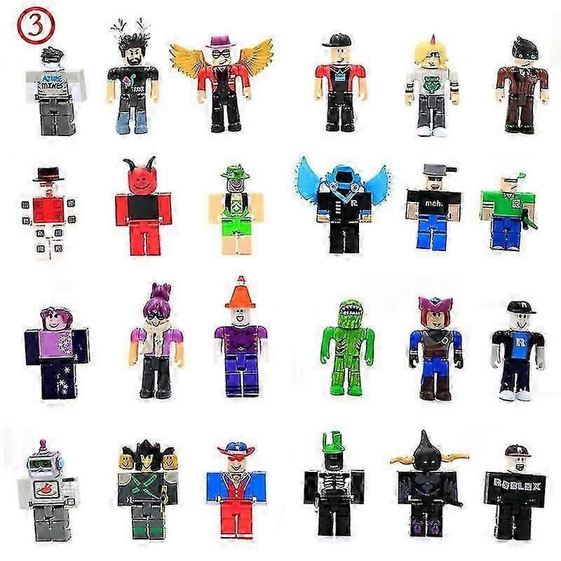 New 24pcs/set Roblox Action Figure Toy 8cm Collection(blind box) vxz