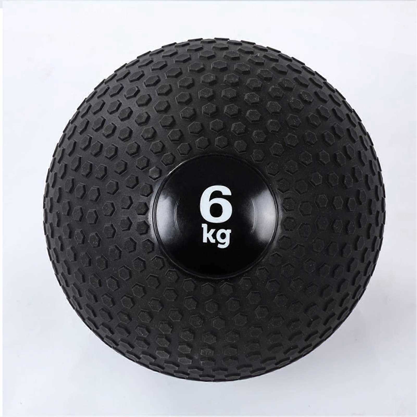 Home Fitness Medicine Ball 6kg, NonSlip, ExplosionResistant, for Core Strength Training