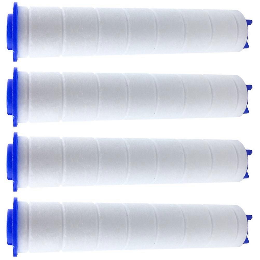 Shower Filter Hard Water Replacement Filter Cotton Home Blue Impurity Removal 4Pcs