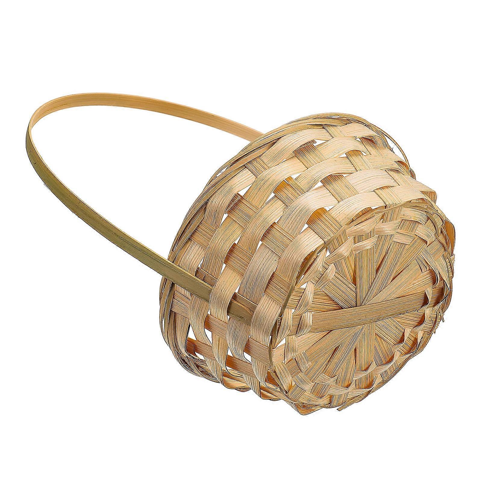 Rustic Woven Appearance Storage Handheld Storage 15X15X7CM 2Set