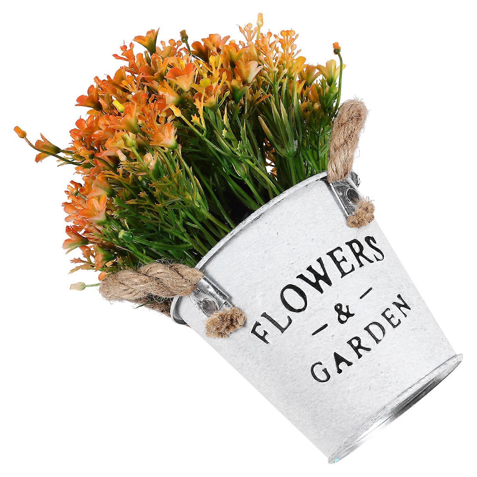 Hemoton 1pc Creative Simulated Flower Bonsai Vivid Potted Plant for Home Decoration