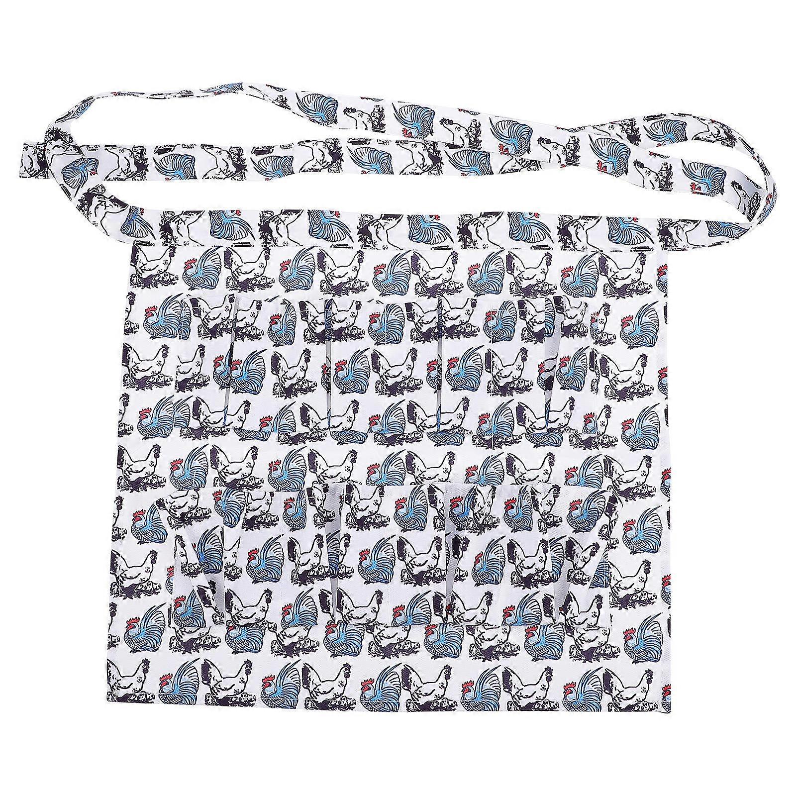 Chicken Eggs Collecting Holding Apron For Adults Children Multi Cloth 1Pcs