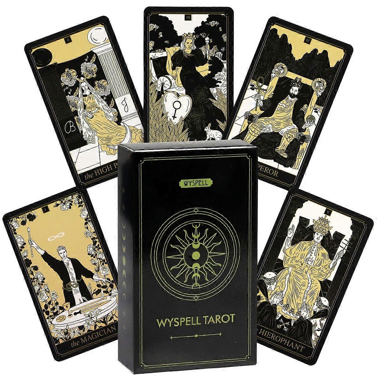 Wyspell Tarot Deck: Rider Waite Smith Beginner Divination Cards