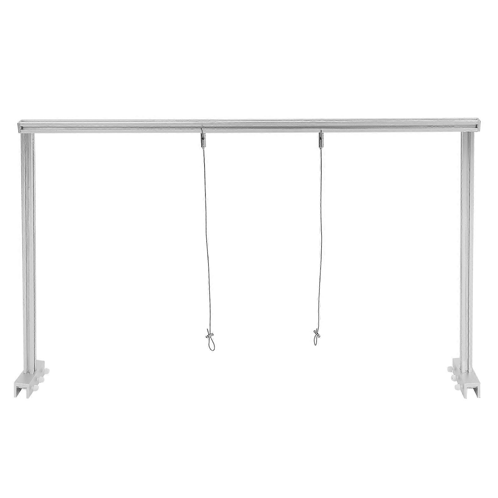 Aluminum Aquarium Light Rack Hanging Bracket for Freshwater Fish Tanks – Lightweight, Smooth Surface, Secure Bolt Fixing, Easy Installation