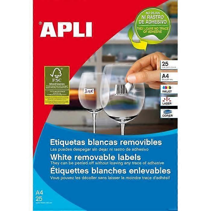 Apli 10199 Labels 25 sheets - 9060an