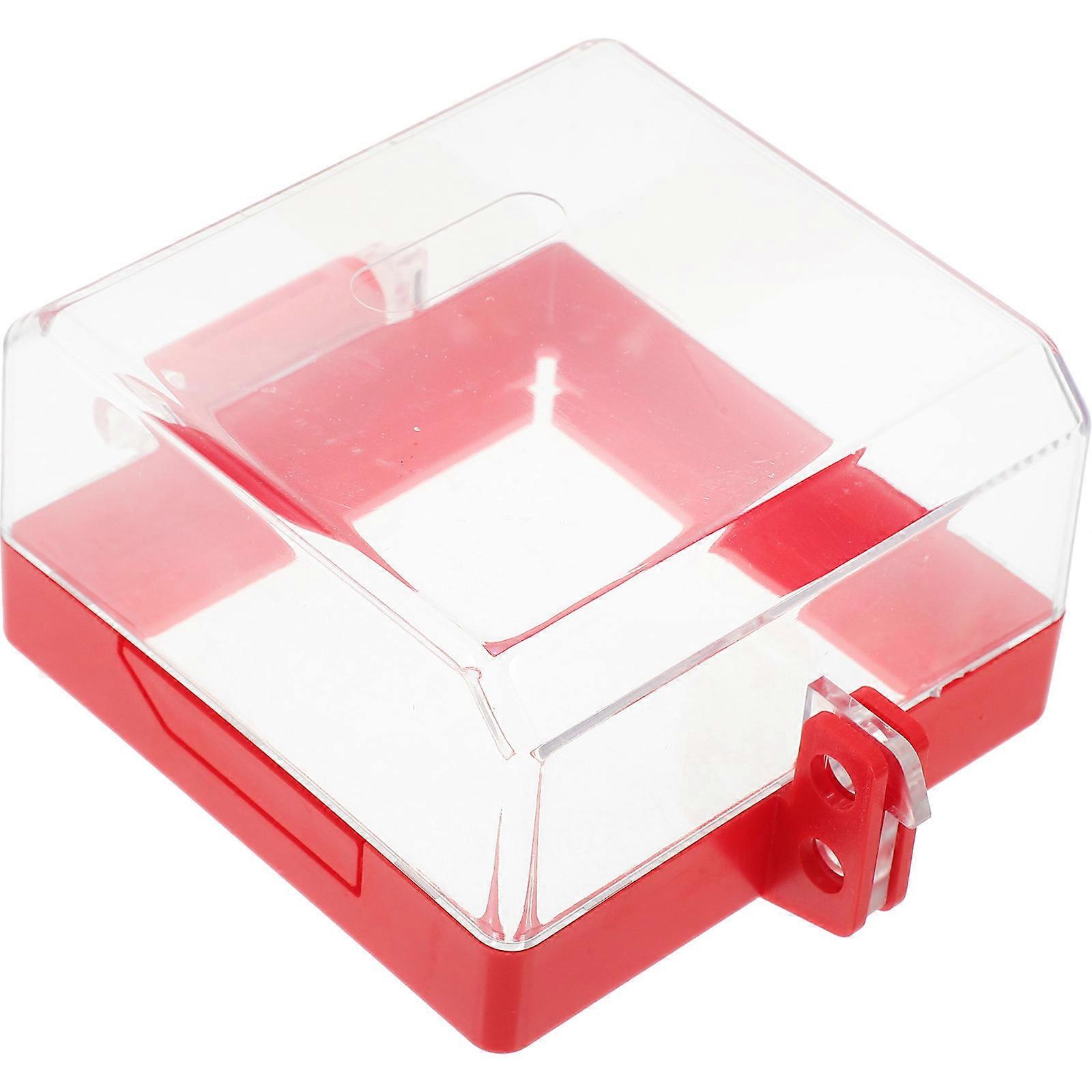 Durable Transparent Wall Switch Cap Cover Protector Easy Installation, Accidental Touch Prevention for Home Switches