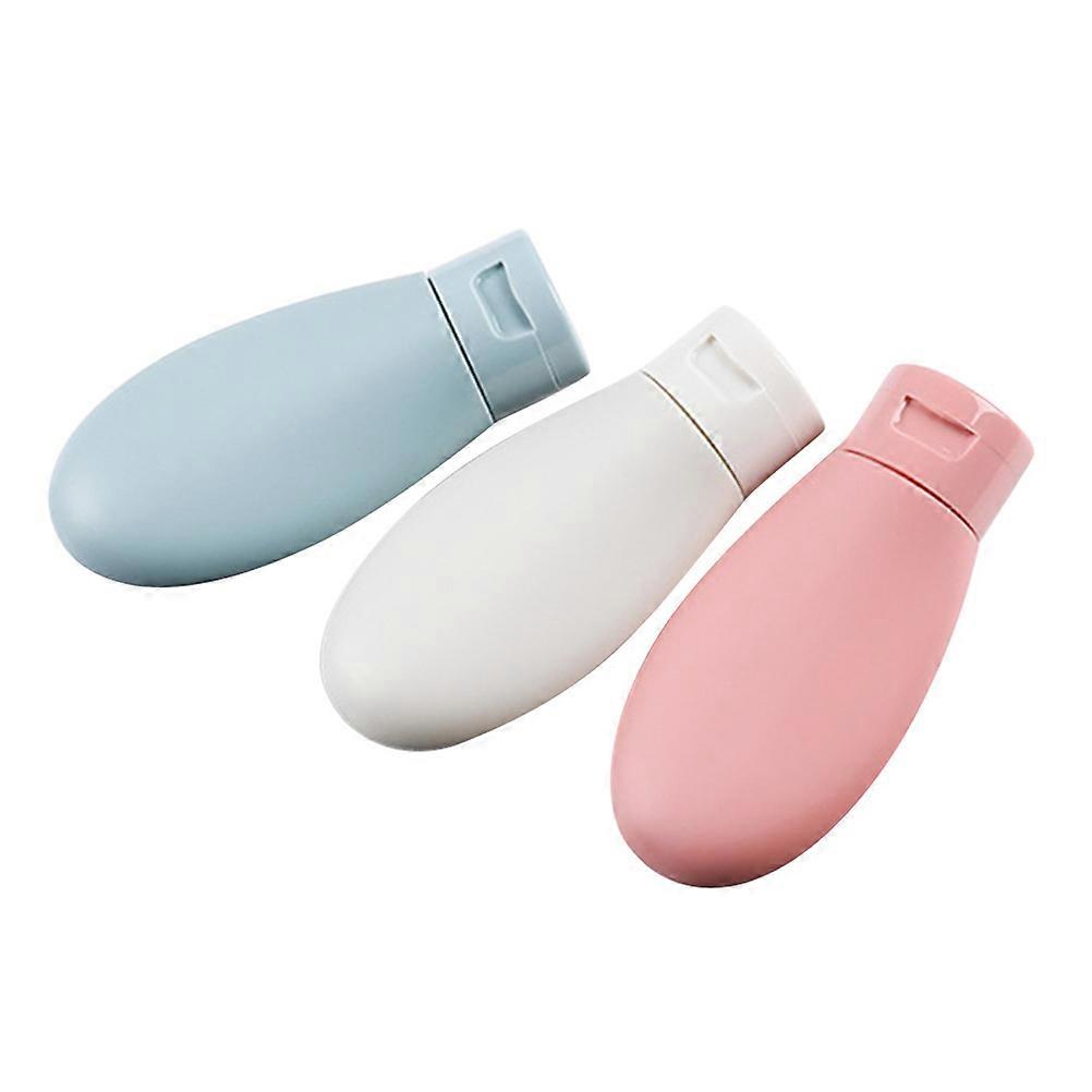 Portable Shampoo Bottle Washing Lotion Bottle for Bathroom Use 3Pcs Pack