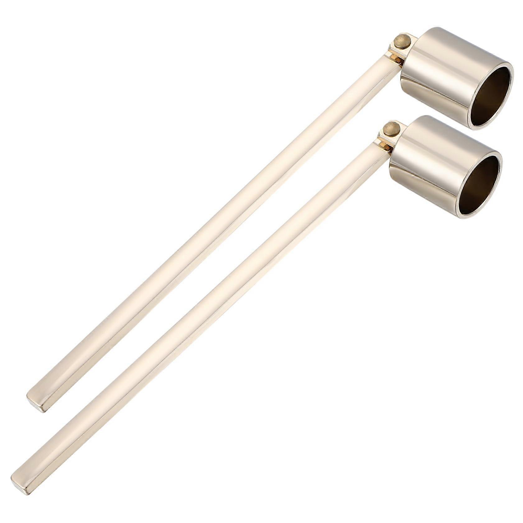 Candle Snuffer Pack of 2 Stainless Steel Candle Extinguisher Household Candle Stopper for Aromatherapy Accessories
