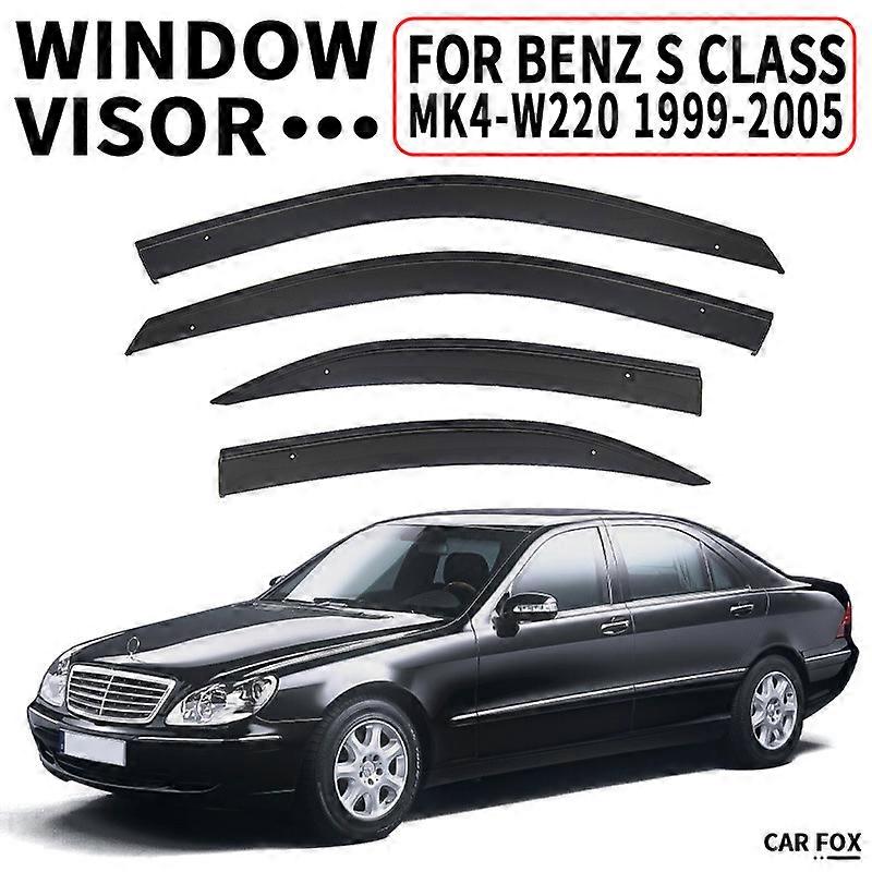 ישים עבור מרצדס בנץ S CLASS W221 W222 V223 מגן חלון לרכב מקלטי סוכך שמשה קדמית חלון צד גשם שמש צל אביזרי רכב