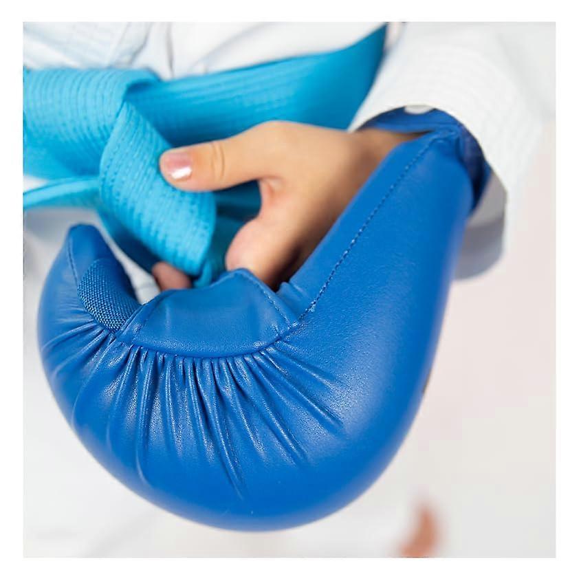 Fist Guards Hand Guard Karate Protector Red Size Small For Karate Training