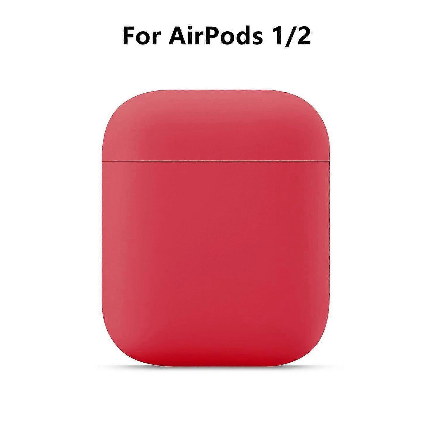 2025 Último modelo Fundas para Airpods2/1Case Soft Liquid Split Silicone Case