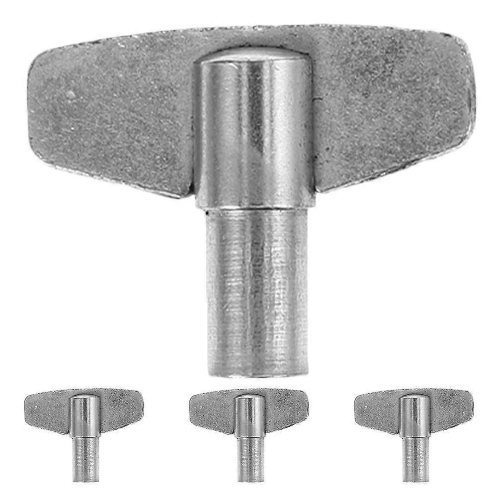 Clock Winding Key Metal Winding Keys for Clock Use 4Pcs Repairing Tool