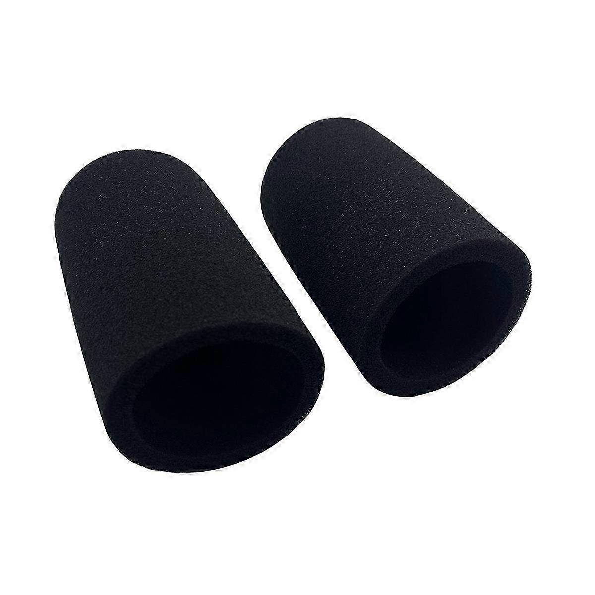 2Pcs Replacement Windscreen & Pop Filter Cover for Shure SM7B Microphone, Noise Reduction Sponge Foam Compatible with SM7B Mic