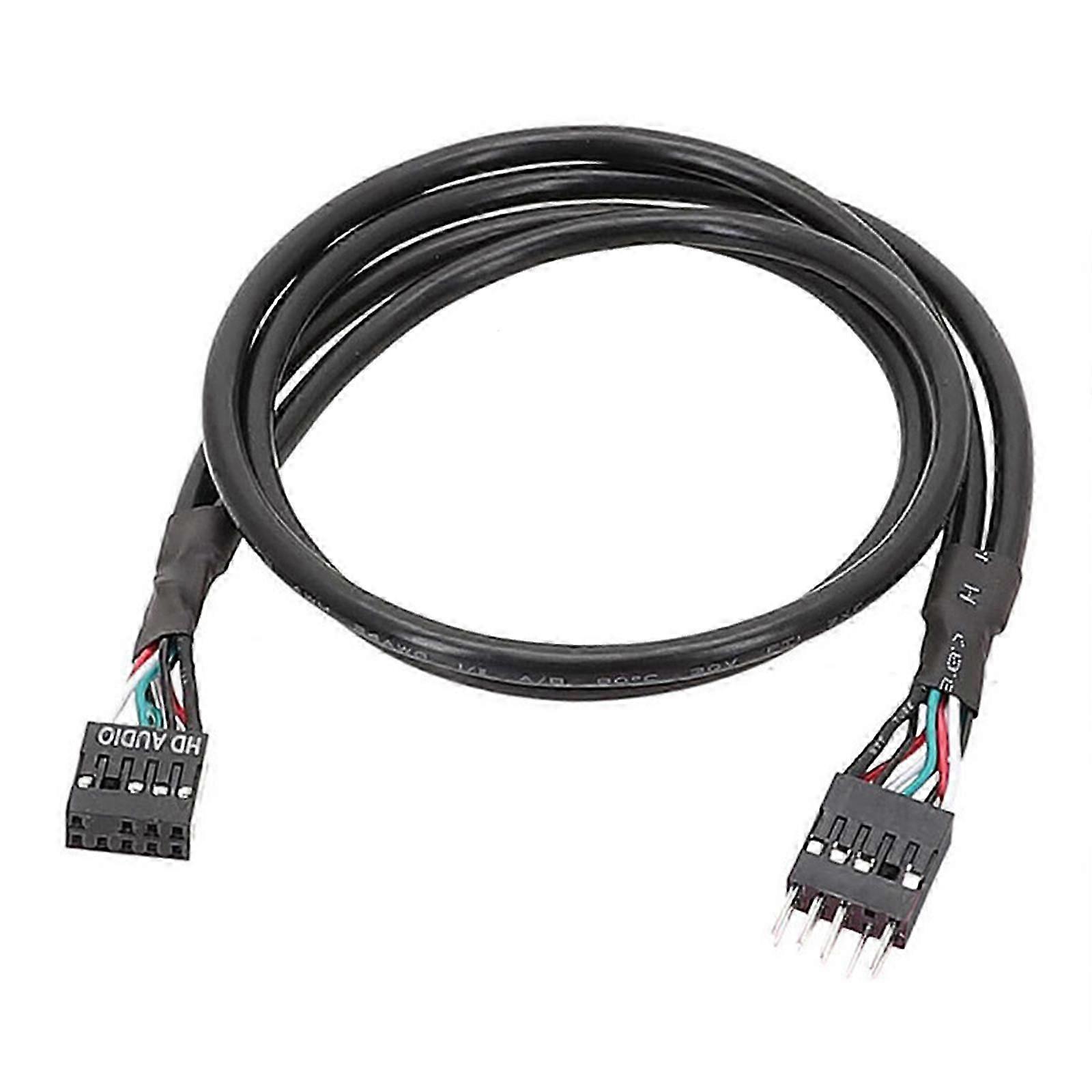 Durable USB 9Pin Male to Female Extension Cable Stable and Reliable Data Transfer 26AWG Shielded Wire