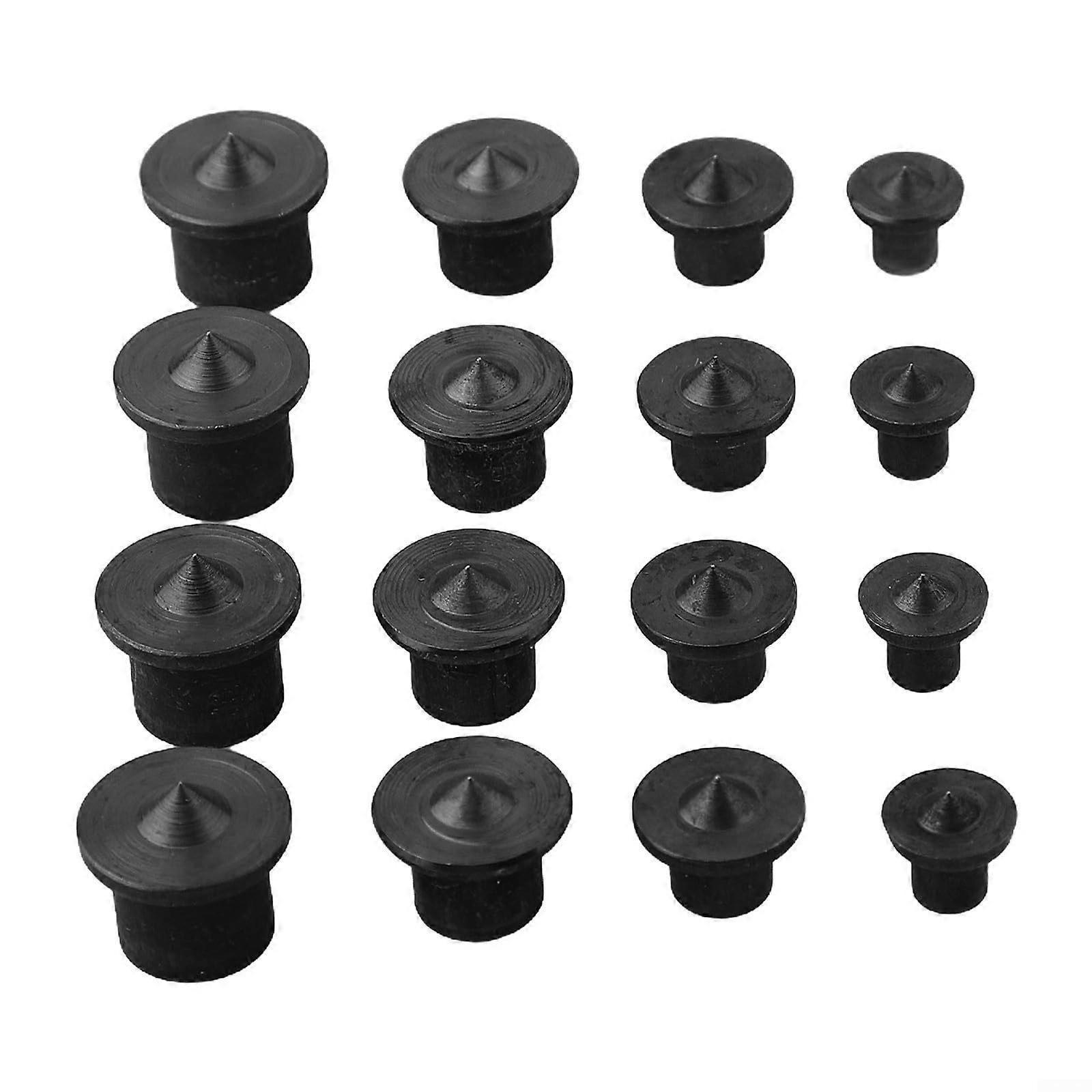 16pcs Wood Drill Bits Set with Tenon Center, 16mm Steel Hole Saws for Woodworking Projects and Crafts