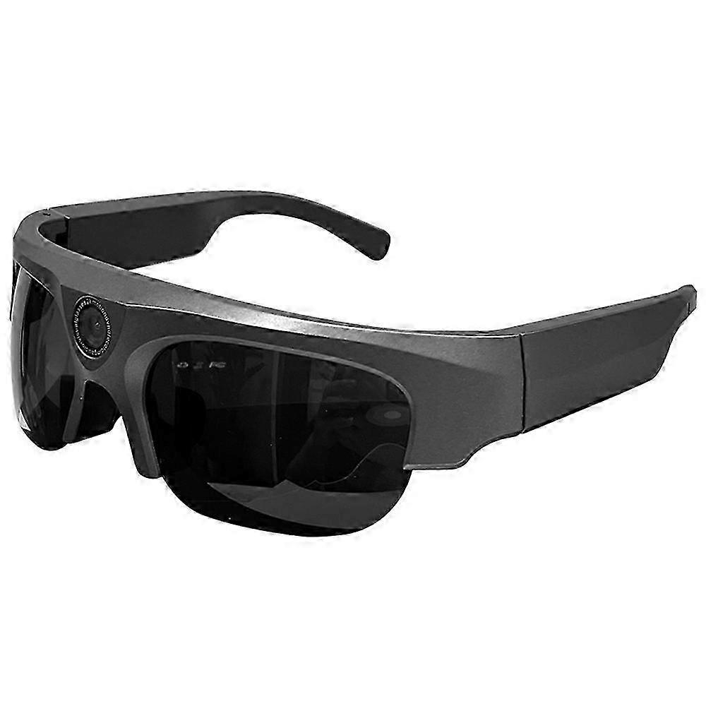 Smart Glasses with Video Recorder, WiFi & Bluetooth, CE Certified - Grey