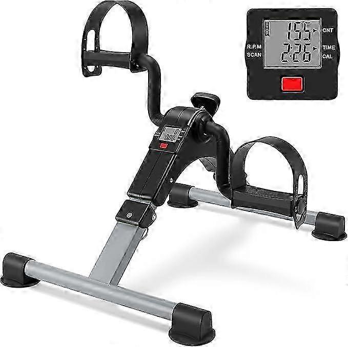 Portable Mini Exercise Bike with LCD Display for Arm and Leg Exercise