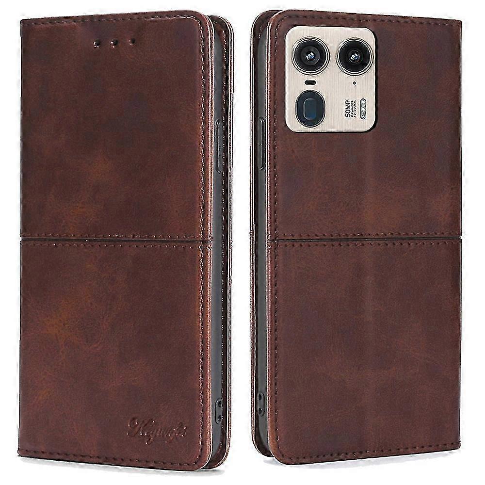 Leather Phone Cover with Card Slots for Compatible Brands