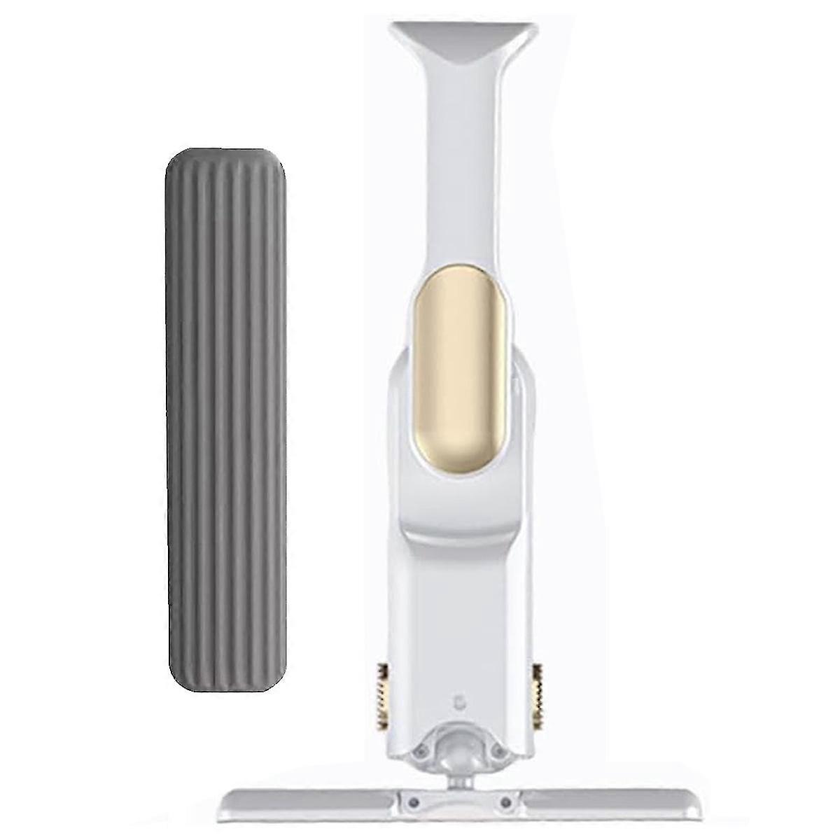 Portable Self-Squeeze Mini Mop for Small Spaces, Wet and Dry Cleaning System for Bathroom and Kitchen