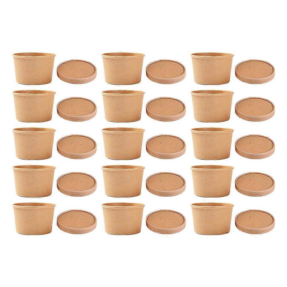 Takeout Box Simple Style Modern Takeaway Containers PE Film Freshness Locking For Catering 9.6x6cm 25 Sets