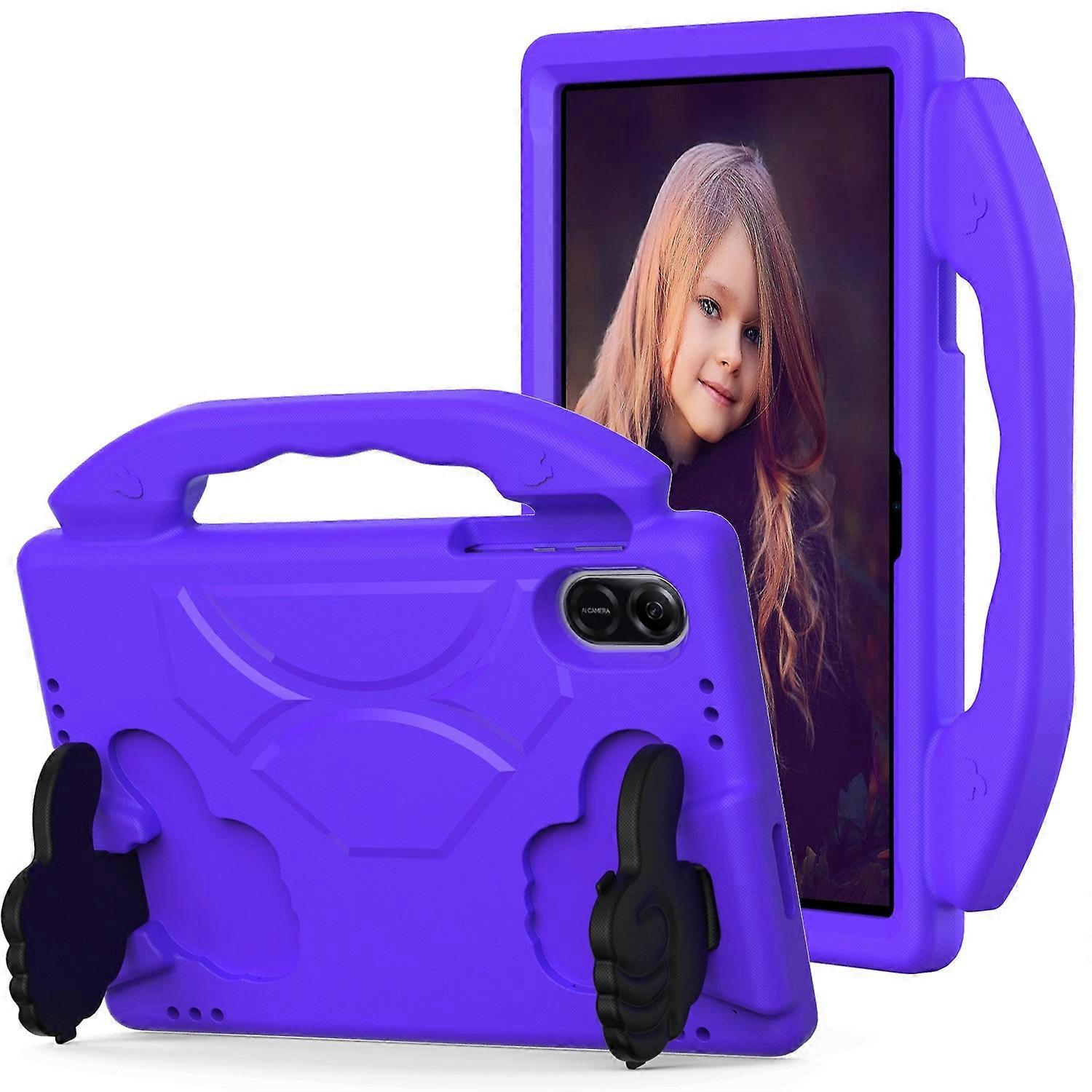 Bracket EVA Tablet Case For Honor Pad X9 - Purple