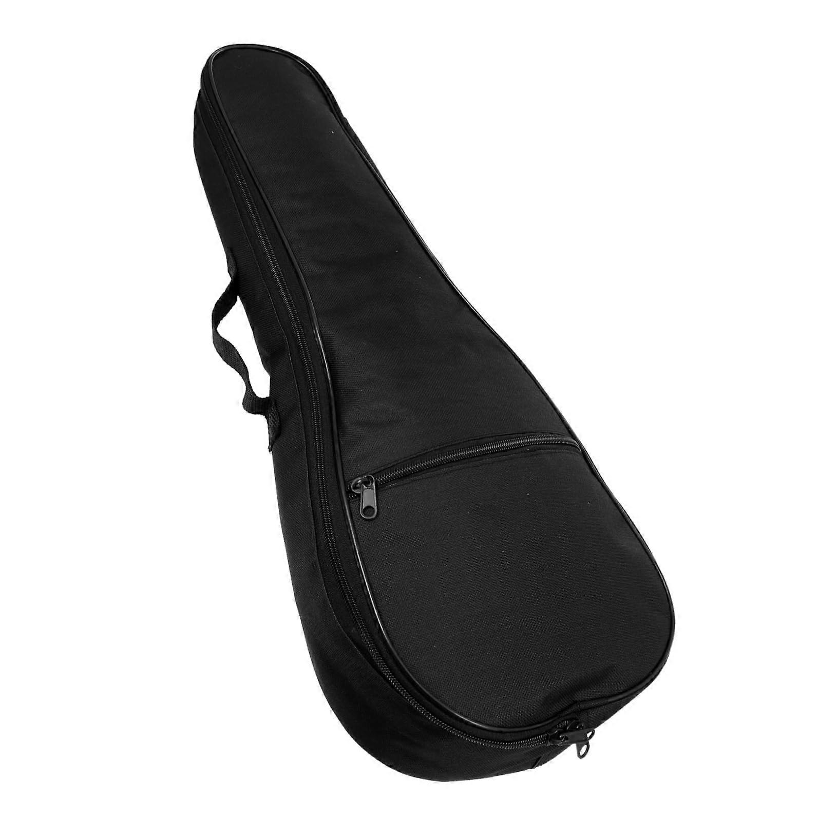 Waterproof ukulele case with padding for outdoor performances and stylish use.