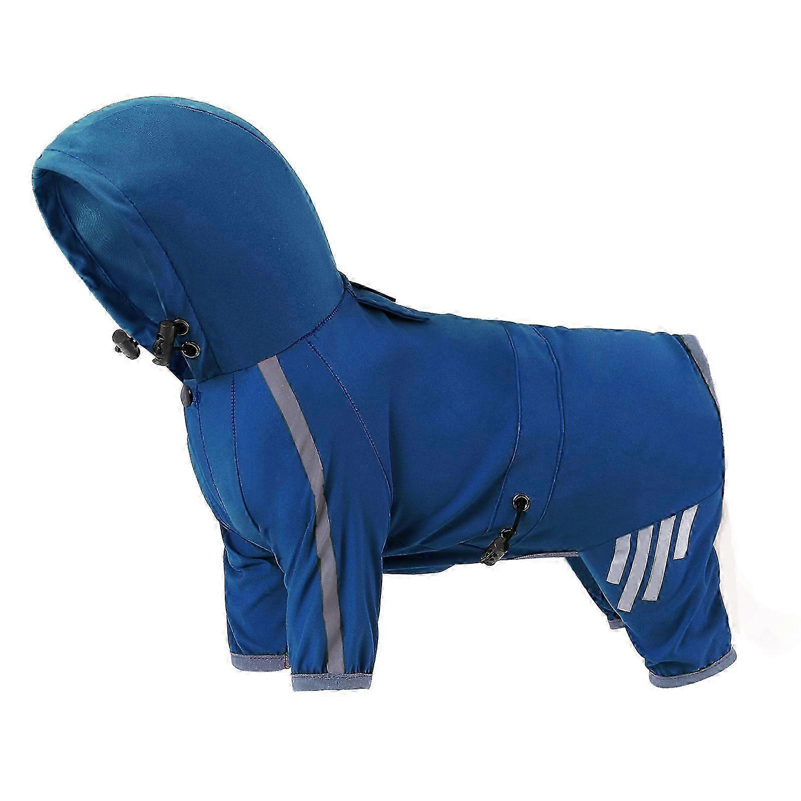 Pet Raincoats Waterproof Dog Raincoats Outdoor Activity Dog Rain Jackets Small Medium Puppy Reflective Windproof Clothes 3 S