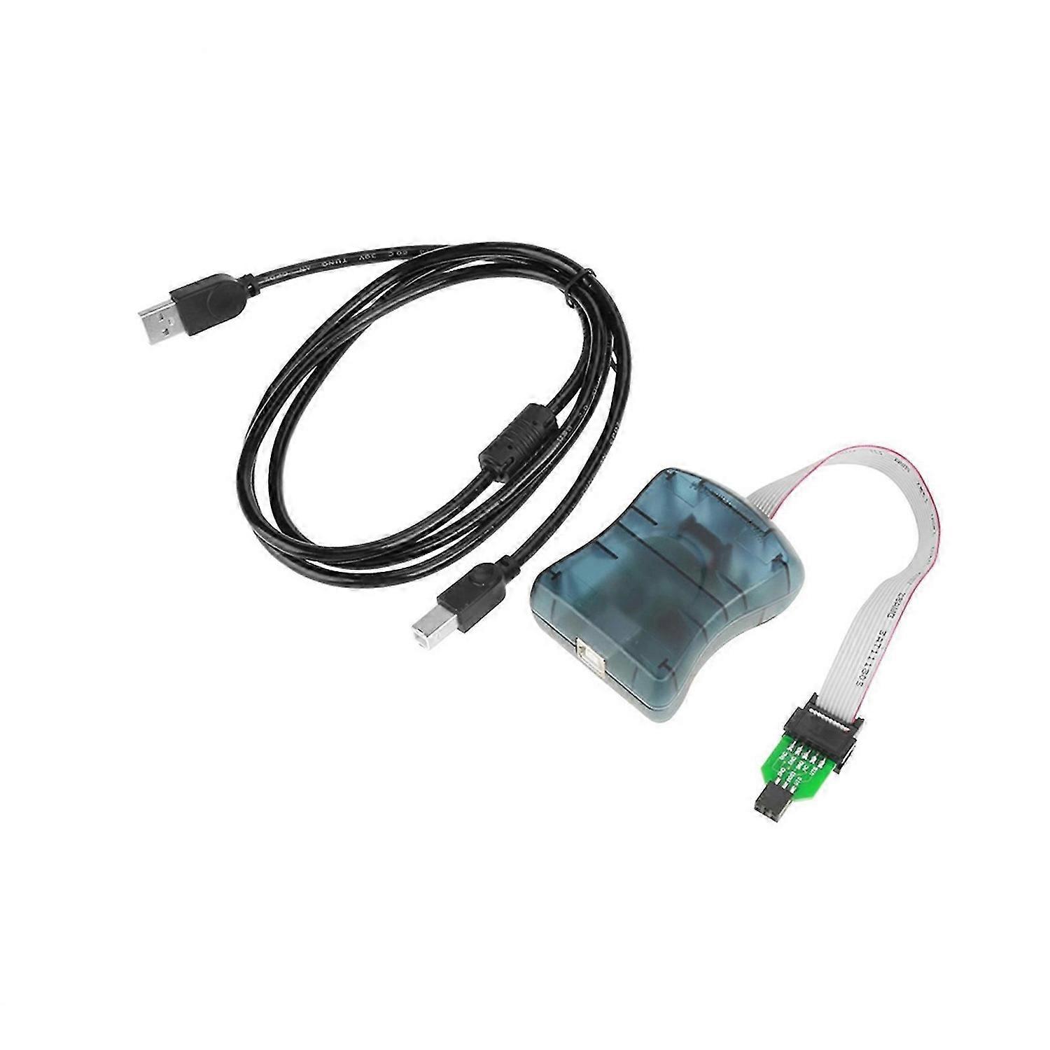 1 Set AVRISP MkII Downloader Compatible With Original Programmer Supports AVR Studio
