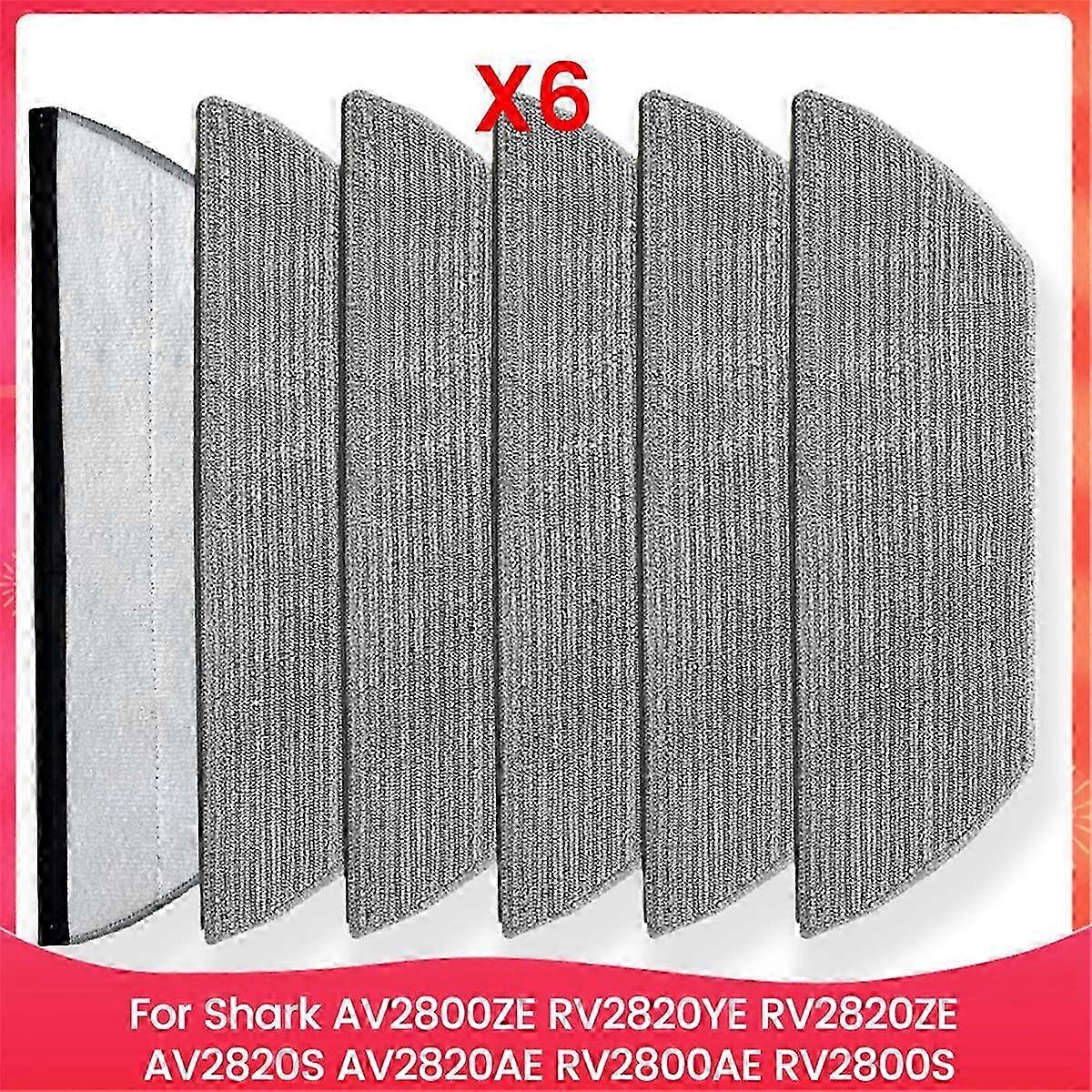 Replacement Mop Pads for Shark AV2800ZE RV2820YE RV2820ZE AV2820S AV2820AE RV2800AE RV2800S Mop Clot Edition 0708