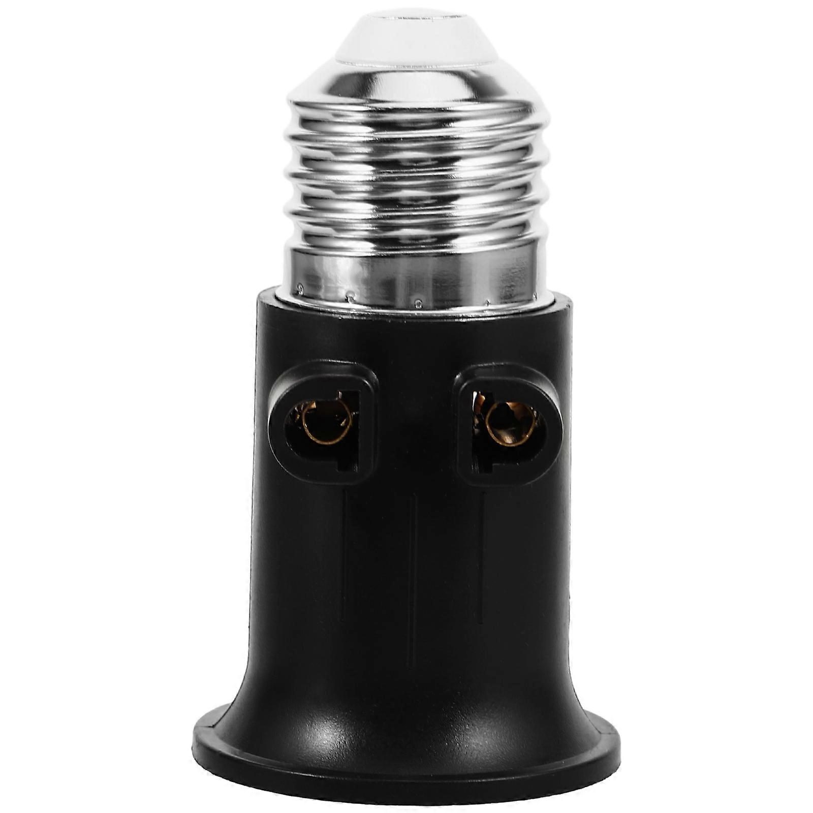 Polarized Light Socket Adapter Light Socket To Plug Adapter Square Shape General Users 1Pcs