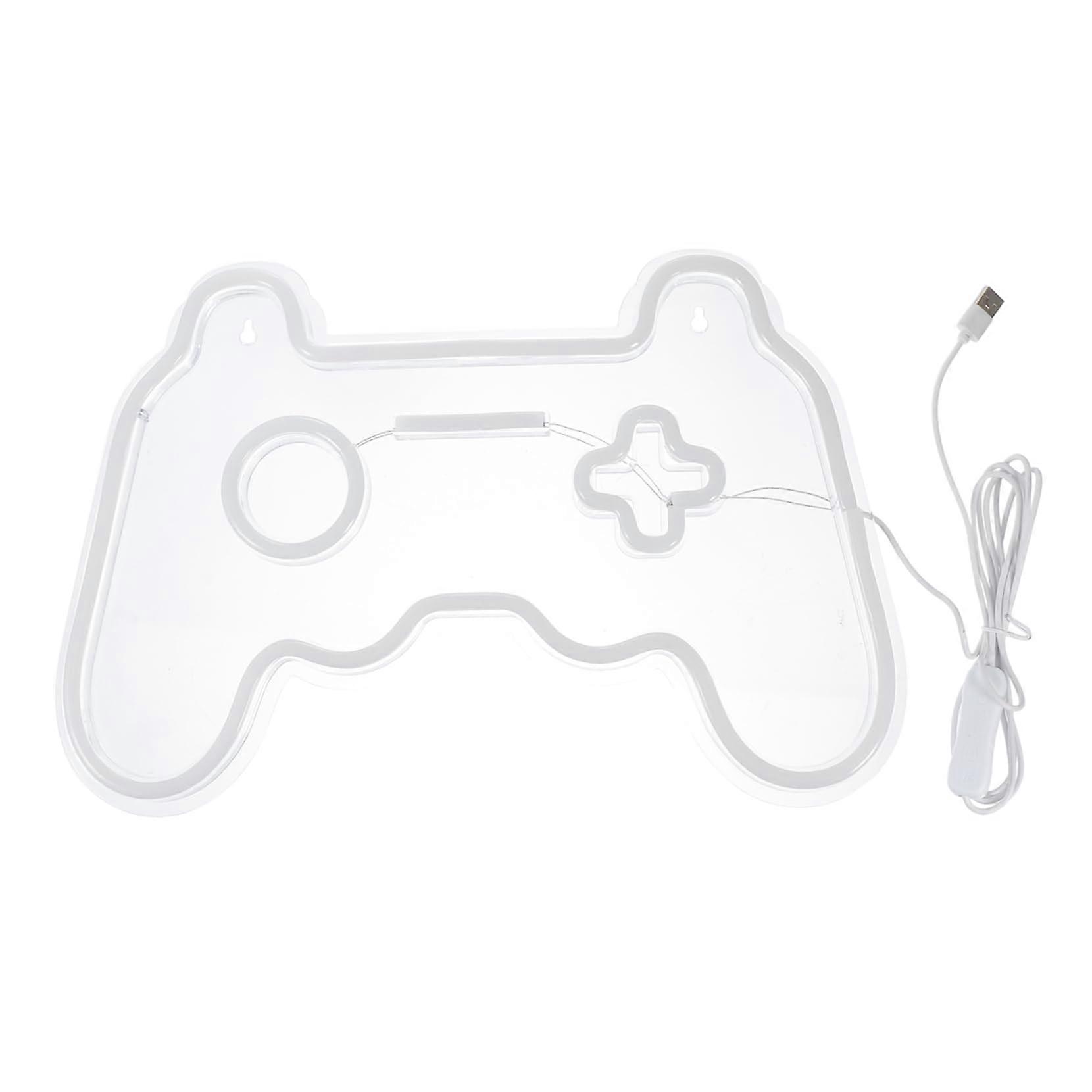 Creative Game Controller Neon Lamp Stylish Gaming Lamp USB Powered LED Light