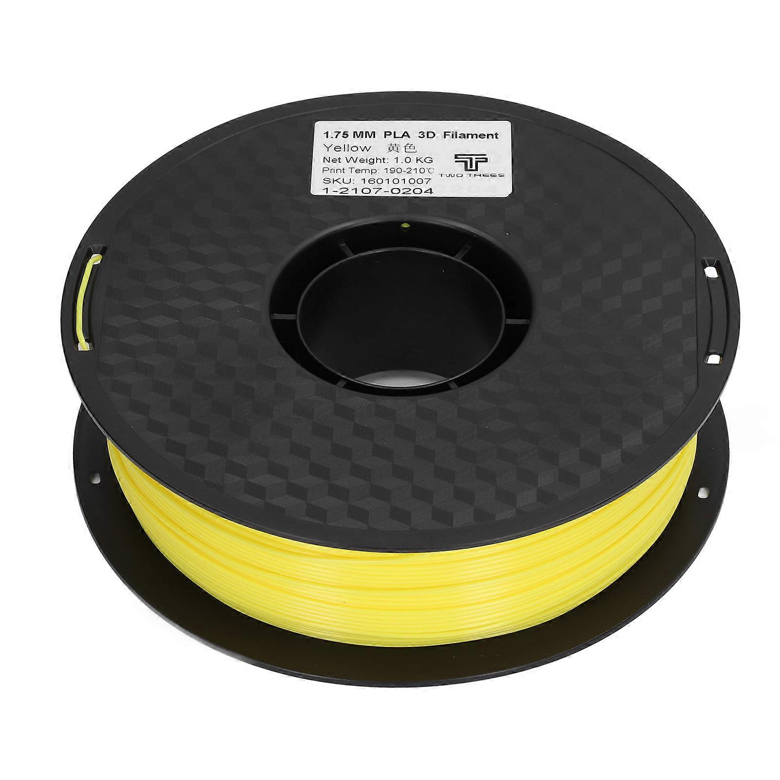 PLA Filament 1.75mm Plastic 3D Printer Printing Material 0.03mm Accuracy AccessoryYellow