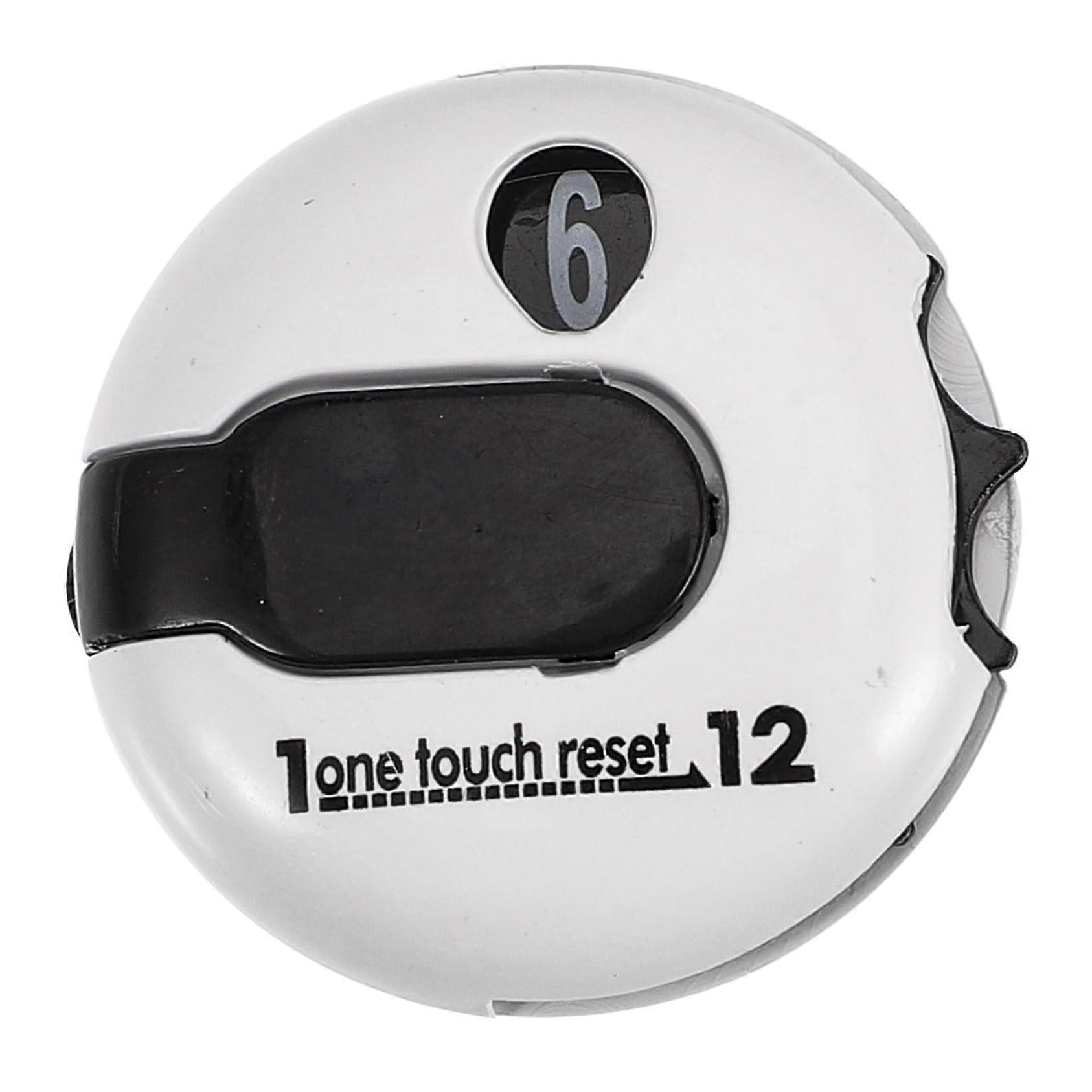 Golf Score Counter Clip Lightweight Score Counter for Golfers Reusable Without Batteries Attachable to Hats