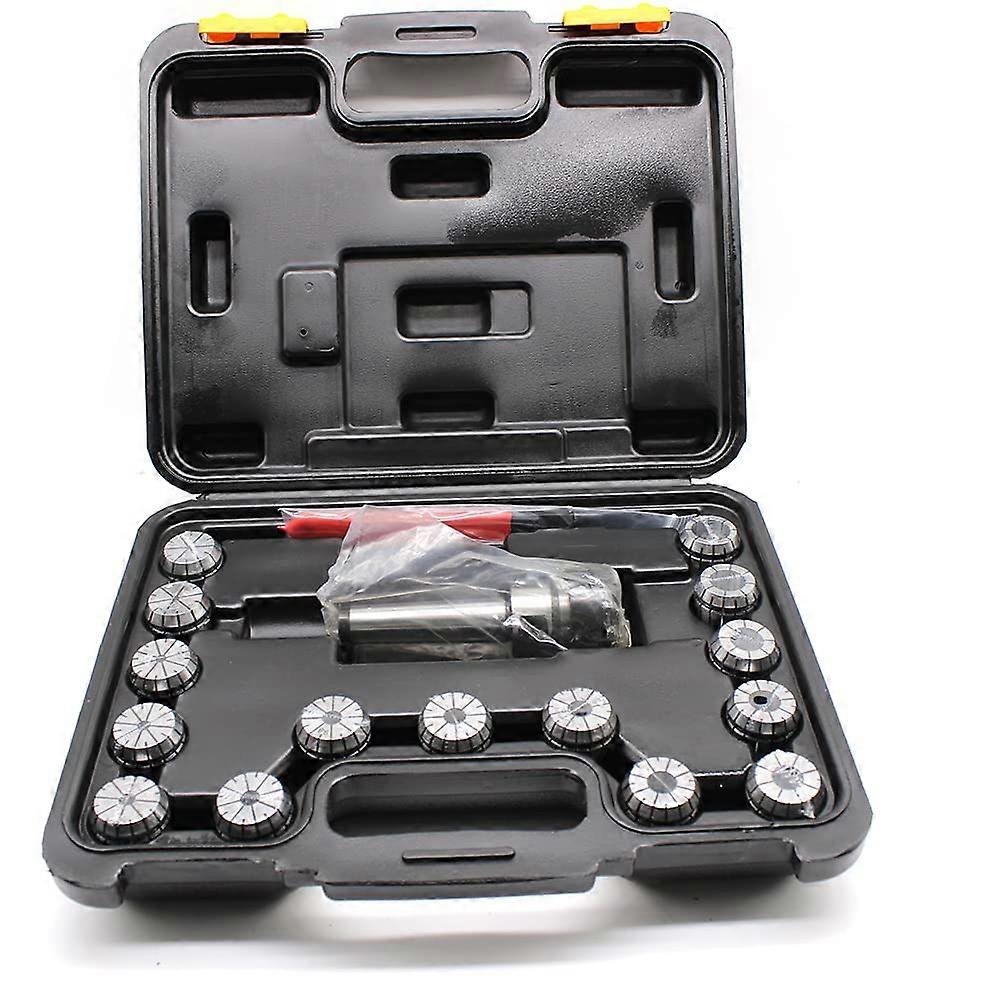 17Piece Collet Chuck Set, ER32 MK3 M12 Spring Collet for CNC Engraving Machine