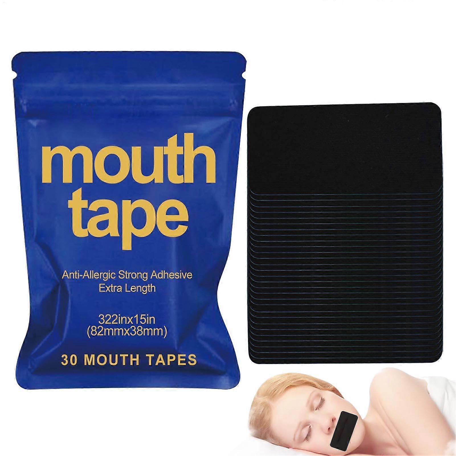 Mouth Tape For Sleeping Nose Tape For Sleeping Nasal Strips For Snoring Improves Breathing Develops Breathing Habits