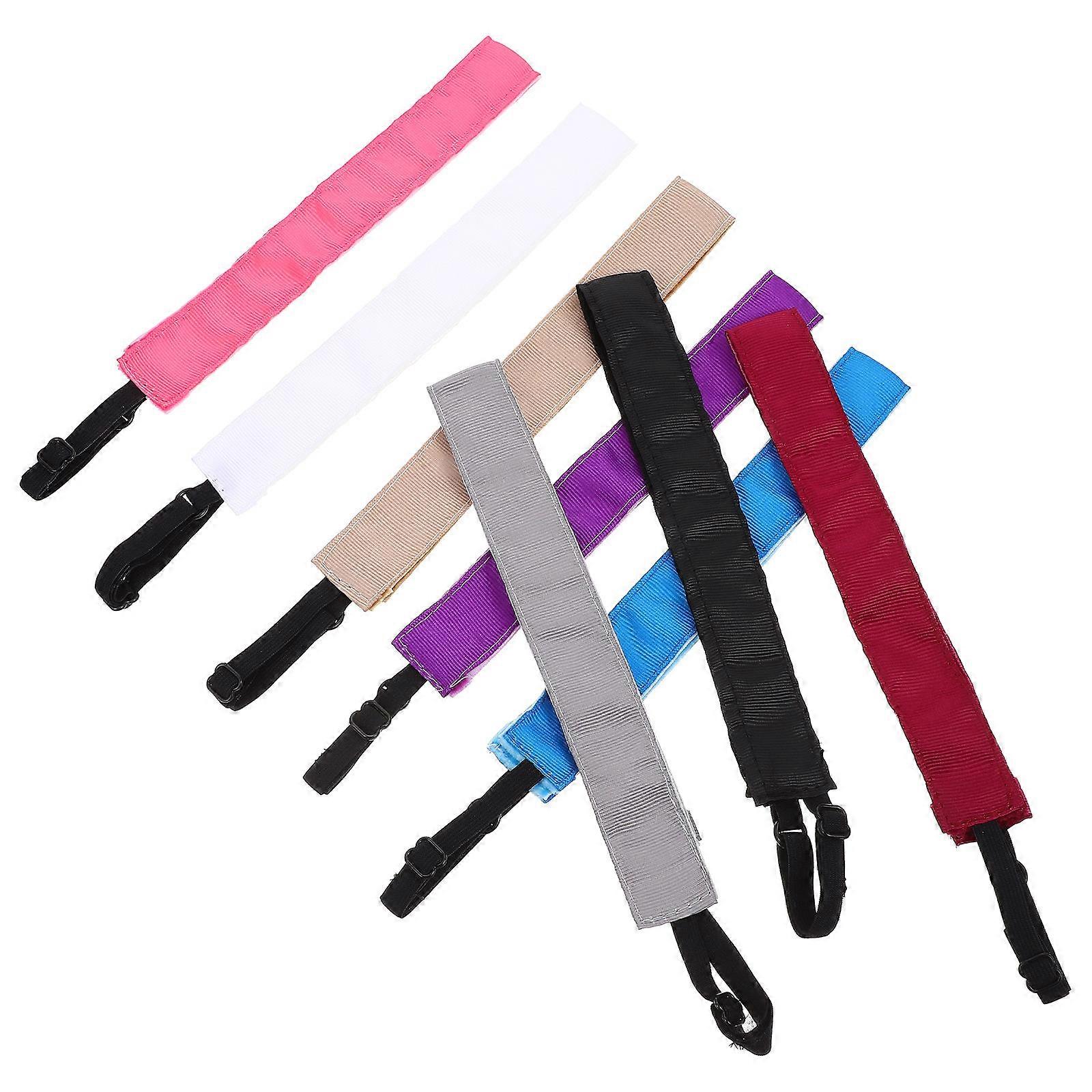 8 Pack Non Slip Sports Hairbands for Women – Stretchy, Sweat Wicking Headbands for Yoga, Running, Fitness, Indoor & Outdoor Exercise – Comfortable