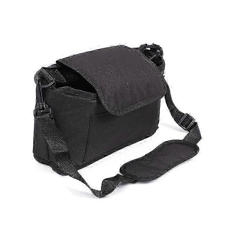 Black, 1 pcs Hanging Bag for Stroller Large Capacity Storage Bag for Baby