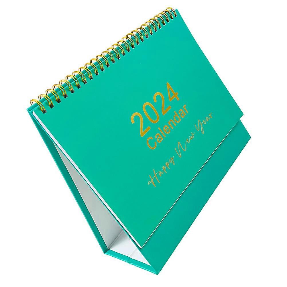 Office Small Calendar Perpetual Design for Recording Events 23X20CM Desktop Organization 1Pcs