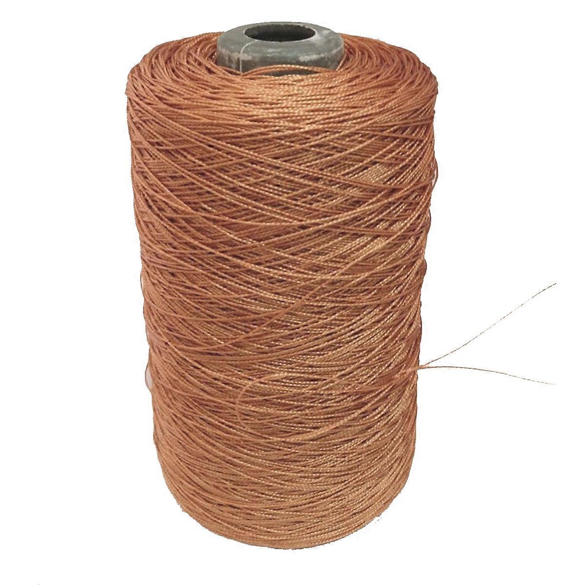 Durable Brown Polyester Sewing Thread for Quilting, Fishing, Crafts & Machine Use