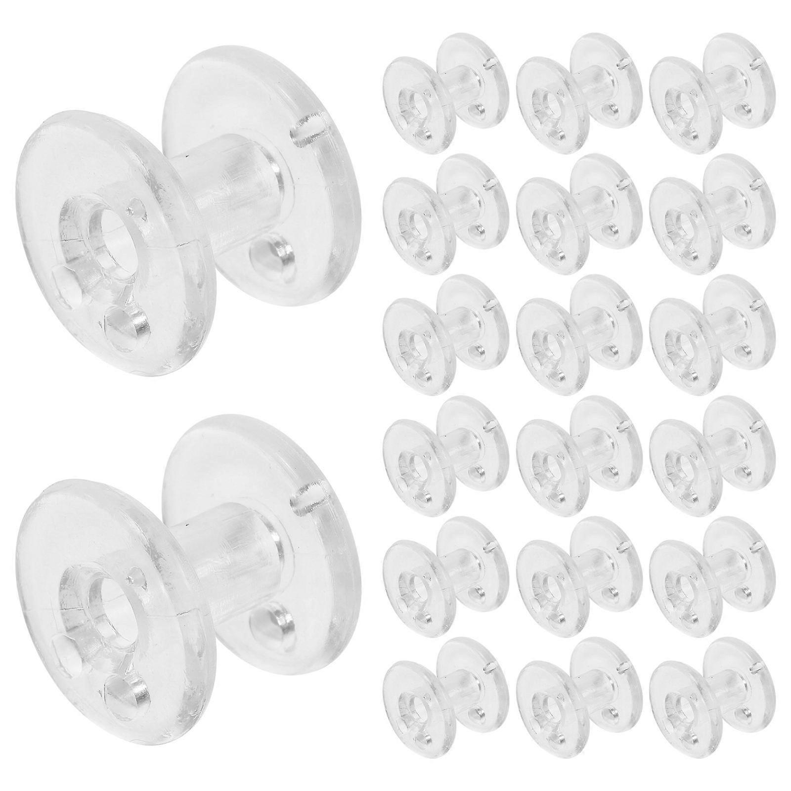 20pcs Cord Retainer Spools for Window Coverings Hold Down Tensioners for Pleated Shades Easy Installation Replacement for RV Blinds Home Use