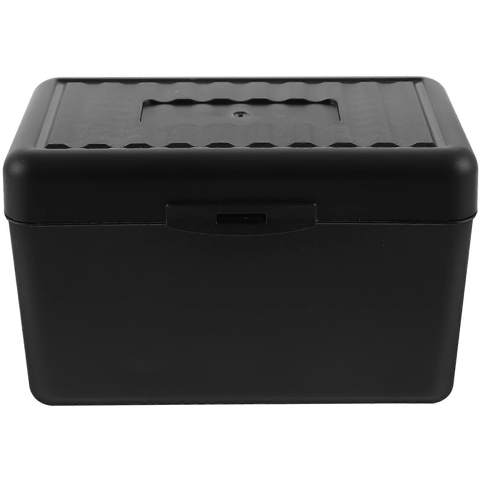 Stylish Business Card Holder Compact Storage Box for Cards Display and Table Rack Use