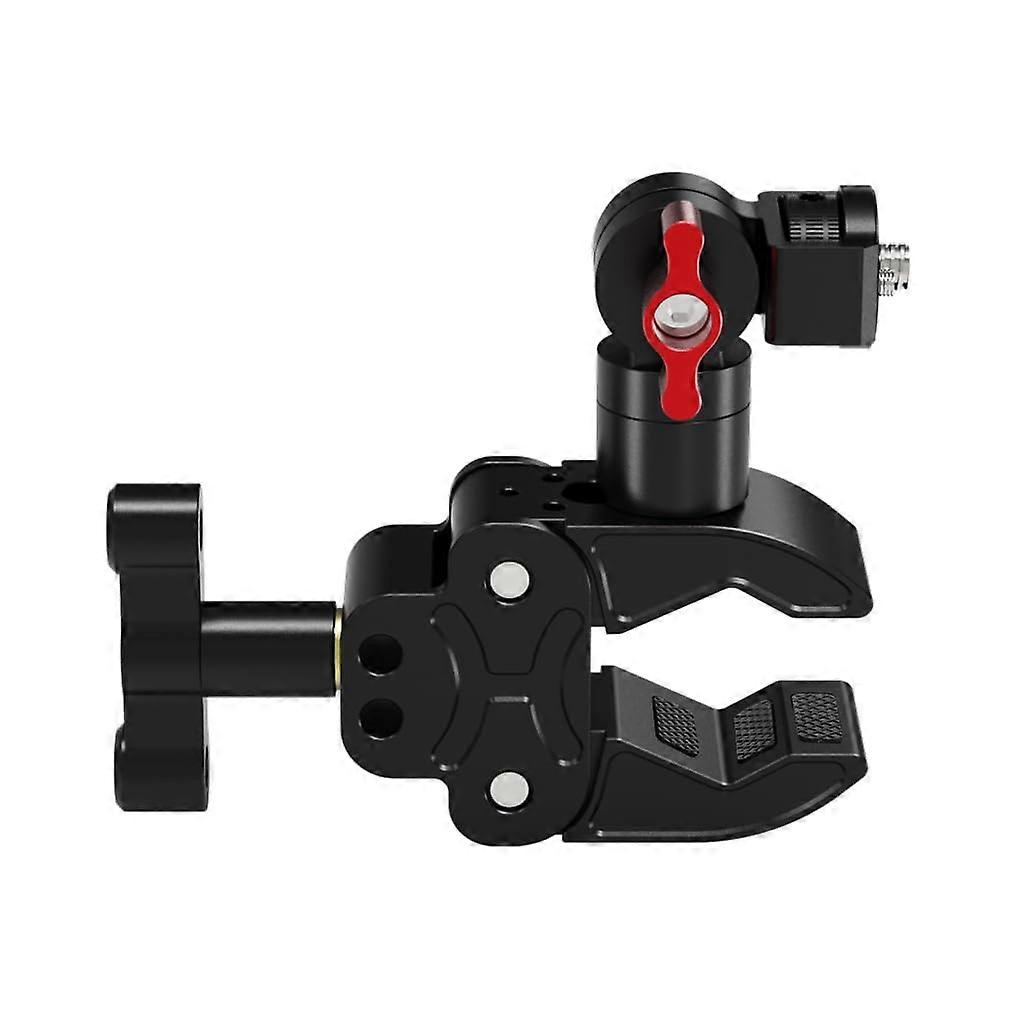 Universal Metal Clamp Multifunctional Strong Clip with 1/4 Inch Screw Hole for GoPro and Sport Cameras