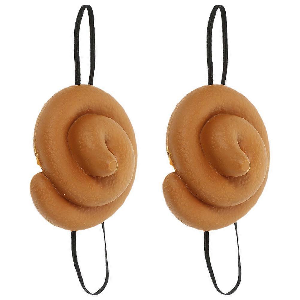 Realistic Simulation Poop Hat for Pranks & Parties – Reusable Funny Headgear with Authentic Texture, Creative Costume Accessory for Adults & Teens at
