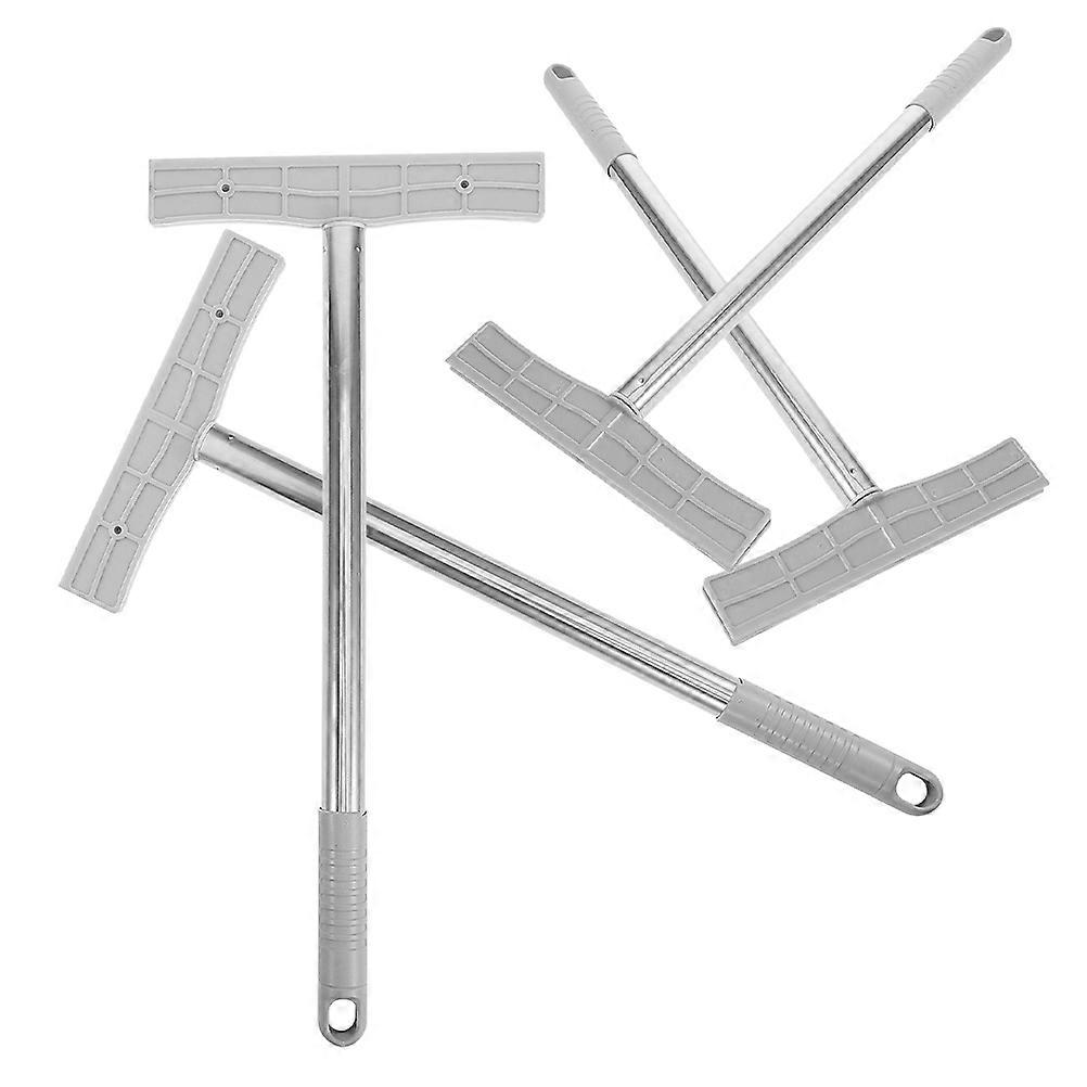 Stainless Steel Handheld Sign Rods Lightweight Multi Function Welcome Sign Holder Poles for Ceremonies Voting Protests Sports Events 4pcs