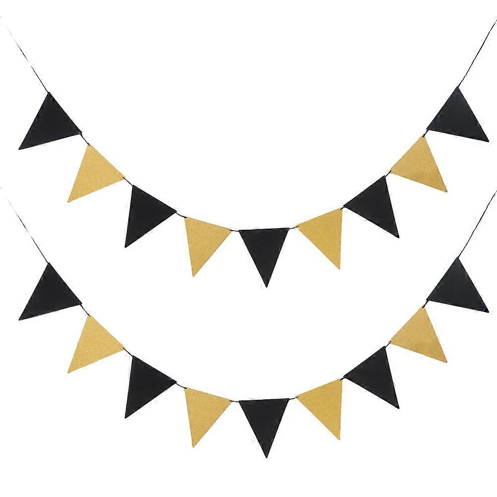 Proud Paper Banner Decor for Parties and Events with 2pcs Multi Color