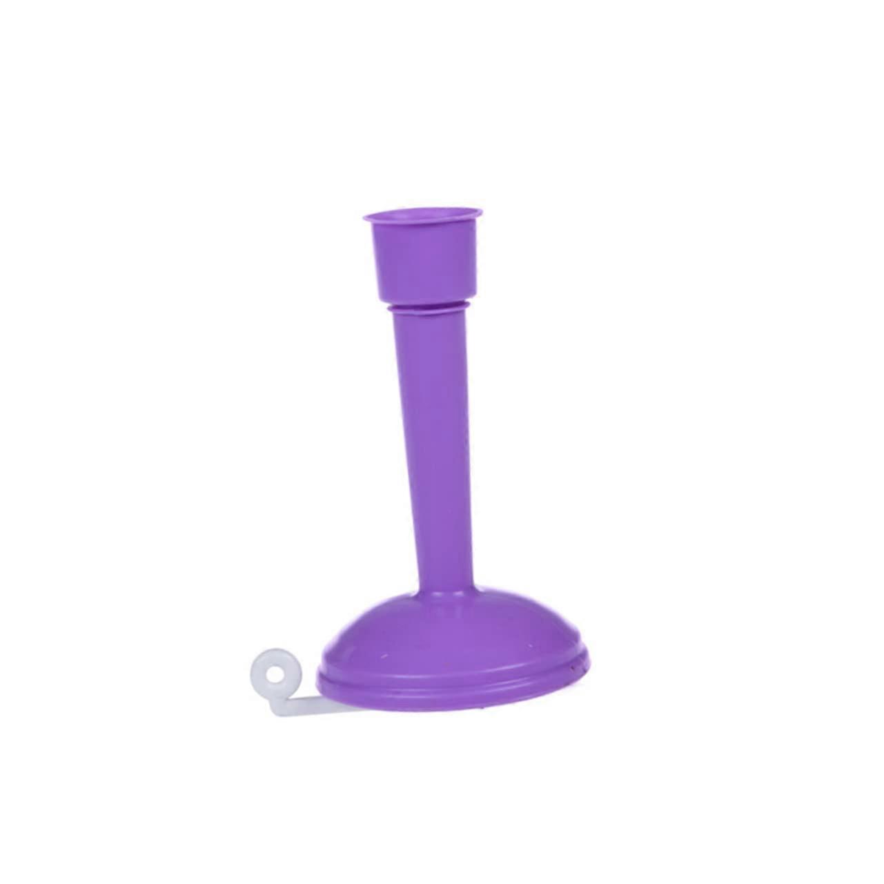 Adjustable Water Saving Attachment for Faucet Effective Water Regulator and Shower Head Filter Purple Short Version for Kitchens and Sinks
