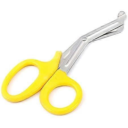 18cm Tuff Cut EMS MultiPurpose Scissors Ideal for Paramedics, Bandage Scissors, Nurses, Householders, Vets, Office, Schools, Plastic Handle, 18 cm