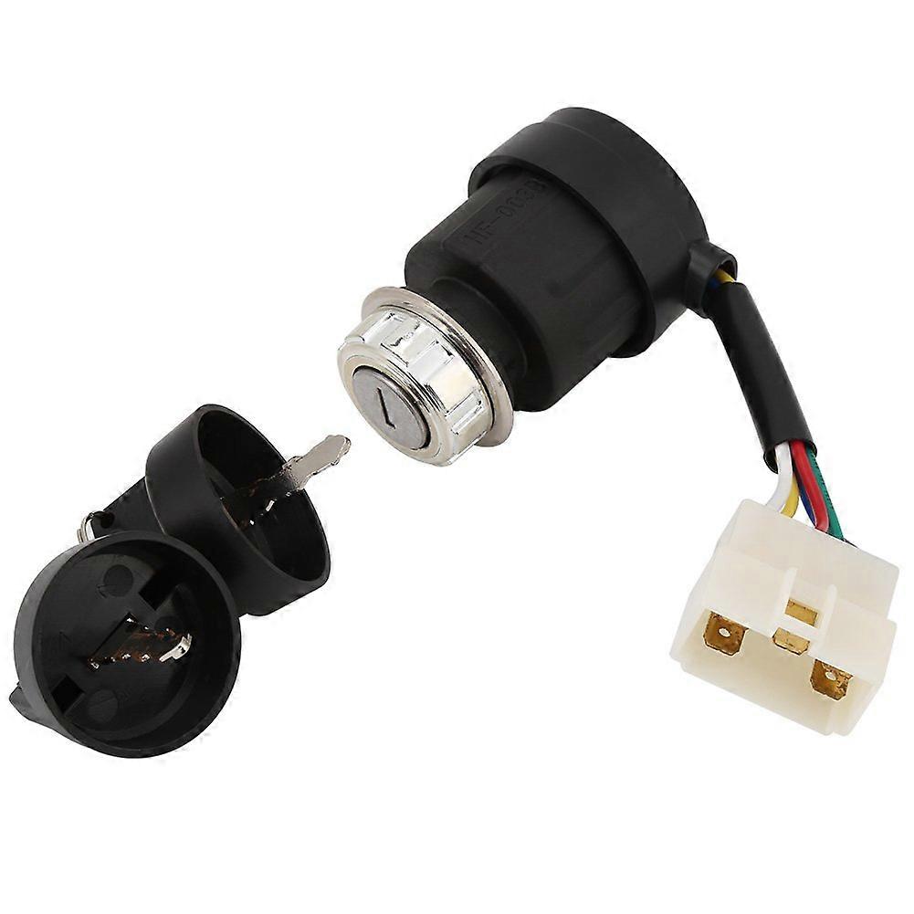 Key Switch 5 Wire Ignition Start For 2kW 5KW Model 186 Gas Generator Car Boat Bicycle Tractor Trailer